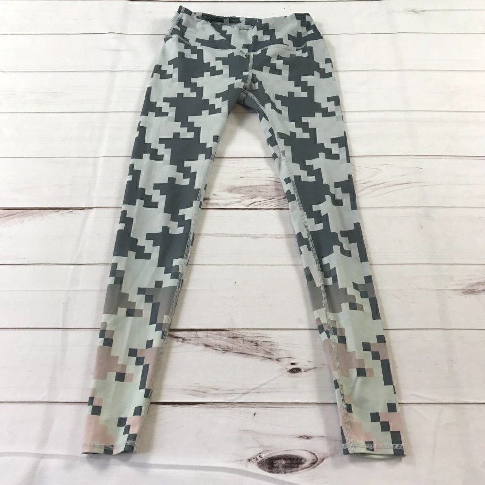 Alo Yoga Women Geometric Pattern Active Leggings XS